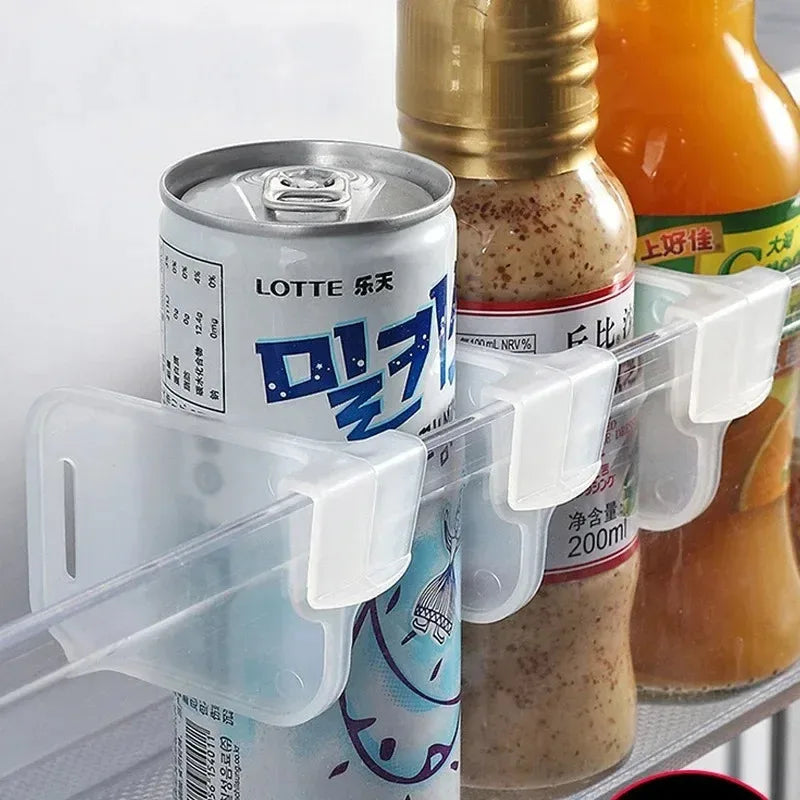 Refrigerator Partition, Side Door Partition, Dividing Clip, Small Partition For Organizing And Storing, Snap On Adjustable Clip