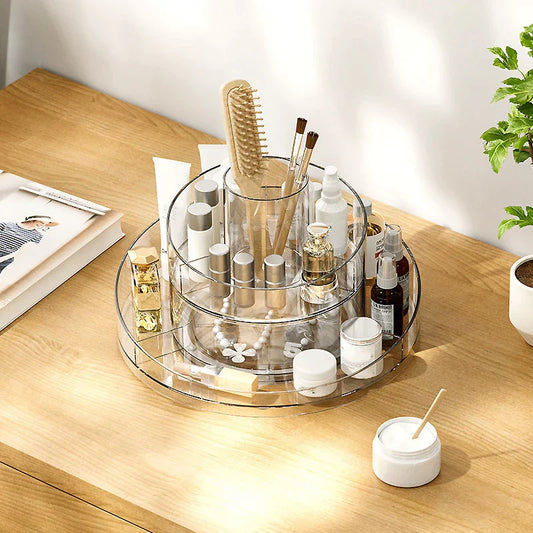 DecorBites™ Acrylic Makeup Organizer for Cosmetics Brushes Home Organization